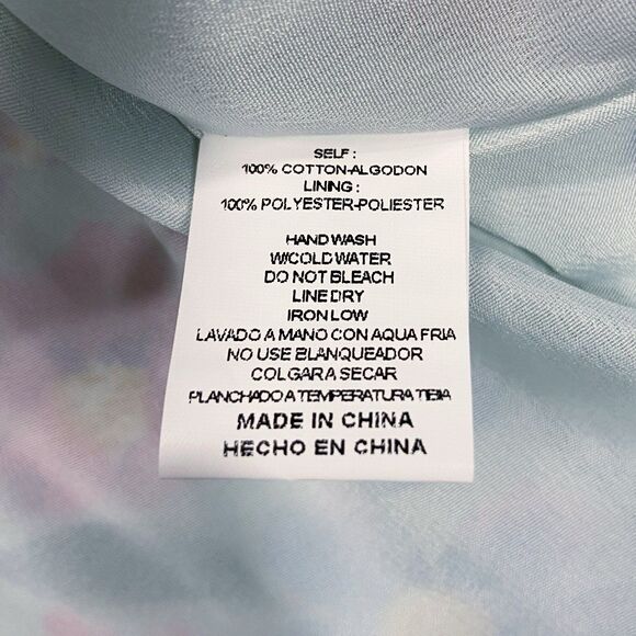 &Merci Ruffle Sleeve Babydoll Dress Women’s Small Floral Flowy Cottagecore - Picture 8 of 12